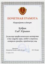 Адвокат Кобрин Глеб Юрьевич — изображение 6