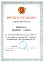 Адвокат Красикова Светлана Олеговна — изображение 4